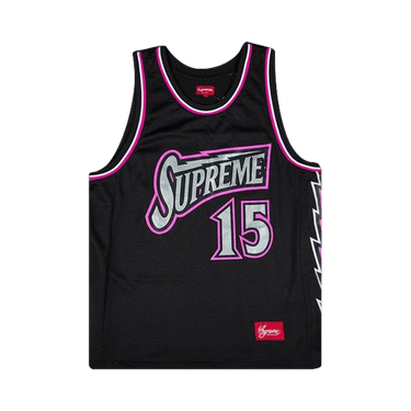 新品 Supreme Bolt Basketball Jersey ネイビー M Buy Supreme Bolt Basketball Jersey 'Black' - SS18KN10 BLACK
