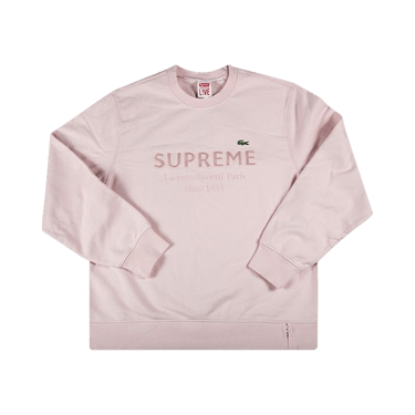 Supreme x lacoste crewneck online