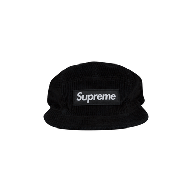 Buy Supreme Camo Corduroy Camp Cap 'Black' - FW19H21 BLACK | GOAT