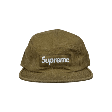 Buy Supreme Napped Canvas Camp Cap 'Olive' - FW18H15 OLIVE