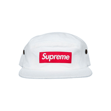 Buy Supreme Napped Canvas Camp Cap 'White' - FW18H15 WHITE | GOAT