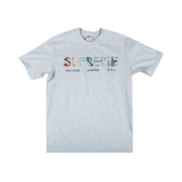 Buy Supreme Crystals T-Shirt 'Ash Grey' - SS18T49 ASH GREY | GOAT