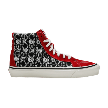 Buy Sk8-Hi 38 DX 'Skulls Red Black' - VN0A38GFX7Z | GOAT