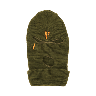 VLONE SkiMask 目出し帽　ニット帽 Buy Vlone Balaclava Knit Cap Mask 'Olive' - A 1JW002 OLIV | GOAT