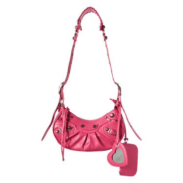 ショルダーバッグ・ポシェット BALENCIAGA Women Shoulder Bags 6713091VG9Y 5812 PINK Buy Balenciaga XS Le Cagole Shoulder Bag 'Hot Pink' - 671309