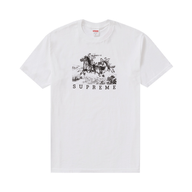 Buy Supreme Riders Tee 'White' - SS19T51 WHITE | GOAT