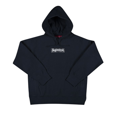 ★AW19 WEEK16★Supreme Bandana Box Logo Hooded Sweatshirt Supreme Bandana Box Logo Hooded Sweatshirt Heather Grey