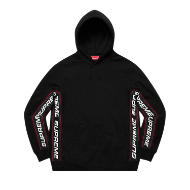 トップス Supreme Logo Rib Hooded Sweatshirt Buy Supreme Text Rib Hooded Sweatshirt 'Black' - FW19SW16 BLACK | GOAT