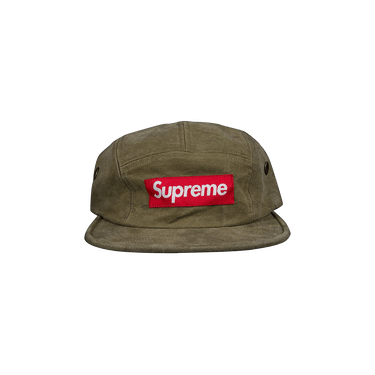 Supreme Washed Canvas Camp Cap グリーン 17ss Supreme Washed Canvas Camp Cap グリーン 17ss