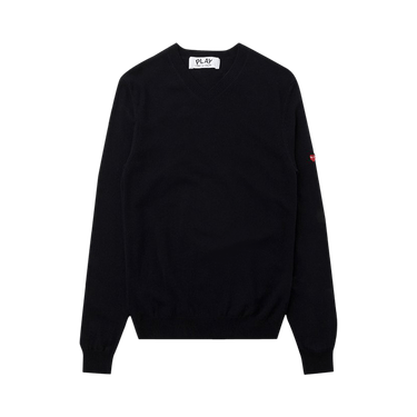Comme des Garçons PLAY Small Heart Sweater 'Navy'