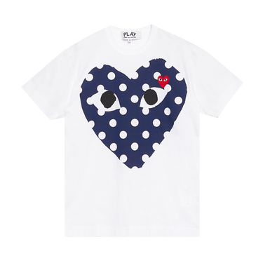 【COMME des GARCONS】CDG POLKA DOT SHIRT Comme des Garçons PLAY Polka-Dot T-Shirt | Saks Fifth Avenue