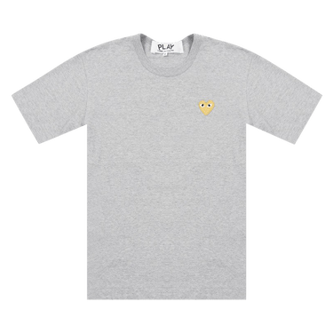 Comme des Garçons PLAY Gold Heart T-Shirt 'Grey'