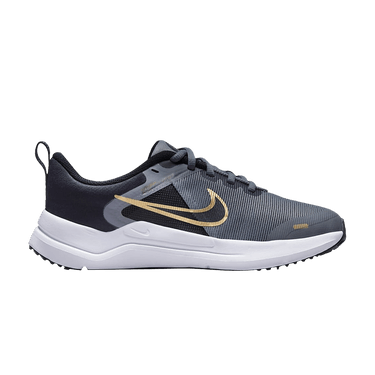 Nike Downshifter 12 GS 'Cool Grey Metallic Gold'