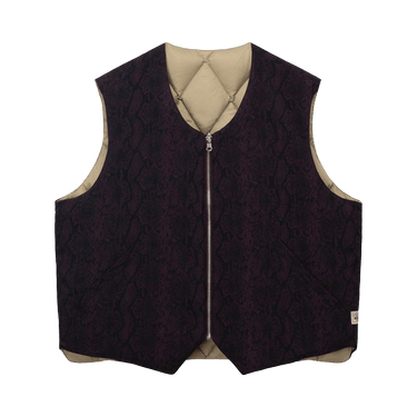 Buy Stussy Python Reversible Vest 'Burgundy' - 115669 BURG | GOAT AU