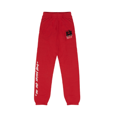 Off-White Monalisa Sweat Pant 'Red'