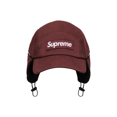 Buy Supreme Packable Ear Flap Camp Cap 'Burgundy' - FW22H48
