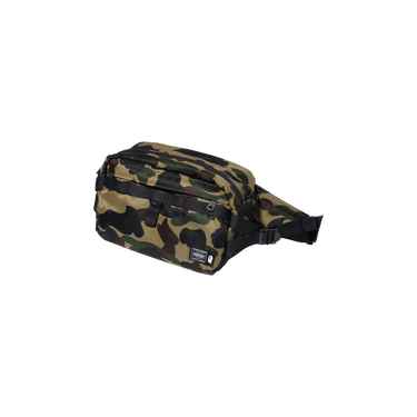 Buy BAPE x Porter 1st Camo Waist Bag 'Green' - 1I33 189 927 GREEN