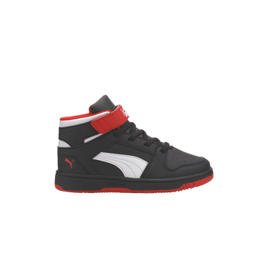 Puma Rebound LayUp Little Kid 'Black High Risk Red'