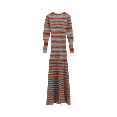 jacquemus perou striped knitted maxi dress Jacquemus + Perou Striped Knitted Maxi Dress