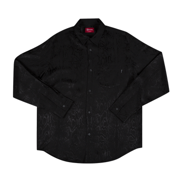 Supreme Snakeskin Jacquard Shirt (SS20) - $148