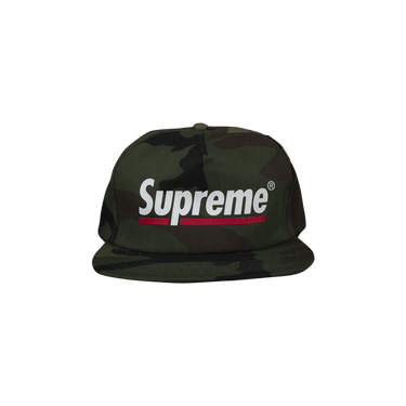 Buy Supreme Underline 5-Panel 'Woodland Camo' - SS20H55 WOODLAND