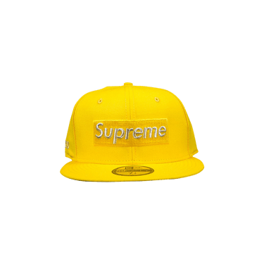 Buy Supreme 1M Metallic Box Logo New Era Yellow SS20H21 YELLOW GOAT