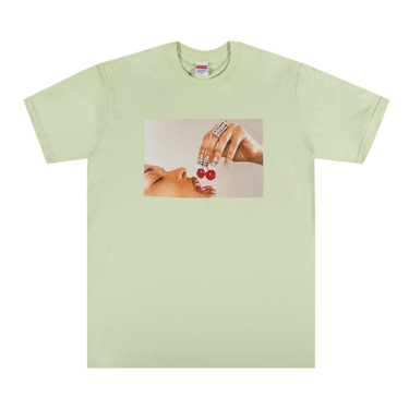 Buy Supreme Cherries Tee 'Pale Mint' - SS20T20 PALE MINT | GOAT