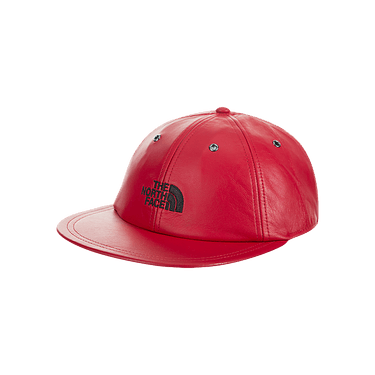 Buy Supreme x The North Face Leather 6-Panel 'Red' - FW18H1