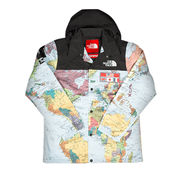 Buy Supreme x The North Face Expedition Coaches Jacket 'Map ...