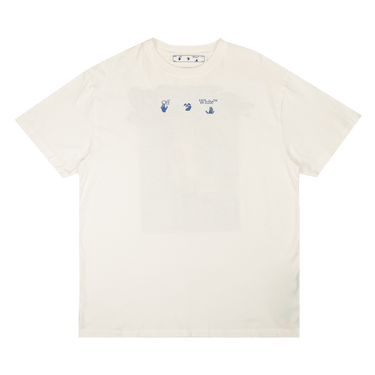 【OFF‐WHITE】Liquid Logo T-Shirt 関税送料込 OFF WHITE | Liquid Logo T-Shirt | Men | Black/Blue | Flannels