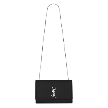 Saint Laurent Kate Medium Leather Shoulder Bag 'Black'
