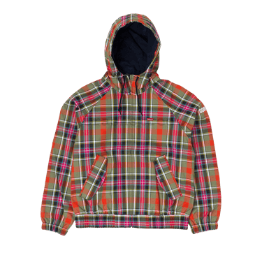 Size xl Supreme GORE-TEX Hooded Harrington Jacket 'Olive Plaid'