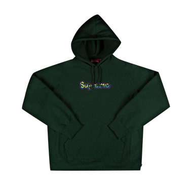 Buy Supreme Gonz Logo Hooded Sweatshirt 'Dark Green' - SS18SW18