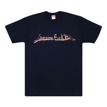 Buy Supreme Fuck You Tee 'Navy' - FW18T22 NAVY | GOAT