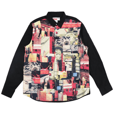 Supreme x Comme des Garçons SHIRT Patchwork Button Up Shirt 'Multicolor'