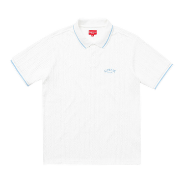 Supreme cable knit terry polo sale