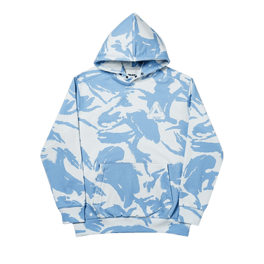 Palace blue hoodie 2025