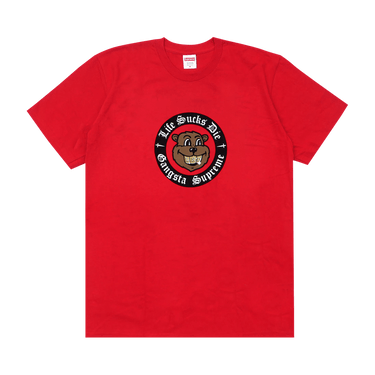 Buy Supreme Life Sucks Die Tee 'Red' - FW18T39 RED | GOAT