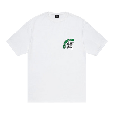 ★人気★【STUSSY】★Stussy Greensleeves 45 T-Shir.t White★ Buy Stussy Greensleeves 45 Tee 'White' - 3903837 WHIT | GOAT