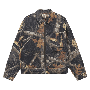 Stussy Realtree Edge Zip Work Jacket 'Black'