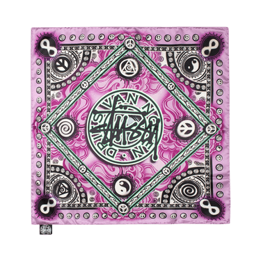 Buy Stussy x Dries Van Noten Bandana 'Pink' - 338239 PINK | GOAT