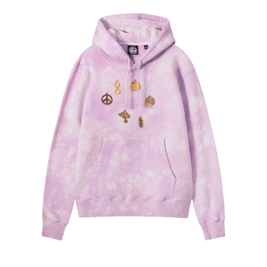 Buy Stussy x Dries Van Noten Bandana Hoodie 'Lilac' - 318043