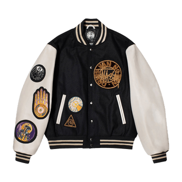 Buy Stussy x Dries Van Noten Varsity Jacket 'Black' - 315293