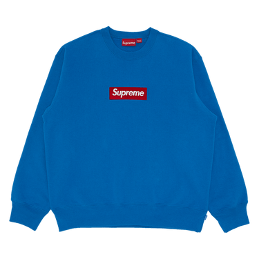 Buy Supreme Box Logo Crewneck Blue FW22SW65 BLUE GOAT CA