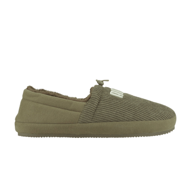 Puma Tuff Mocc Corduroy Slipper 'Dark Green Spring Moss'