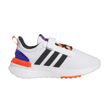 Adidas Racer TR21 Little Kid 'White Lucid Blue Orange'