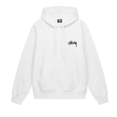 Stussy 8 Ball Fade Hoodie 'White' | GOAT