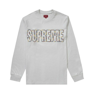 Size xl Supreme International Long-Sleeve Tee 'White'