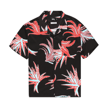 Buy Stussy Cactus Rayon Shirt 'Black' - 1110112 BLAC | GOAT