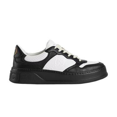 Buy Gucci GG Embossed Sneaker 'Black White' - 669582 AAA4T
